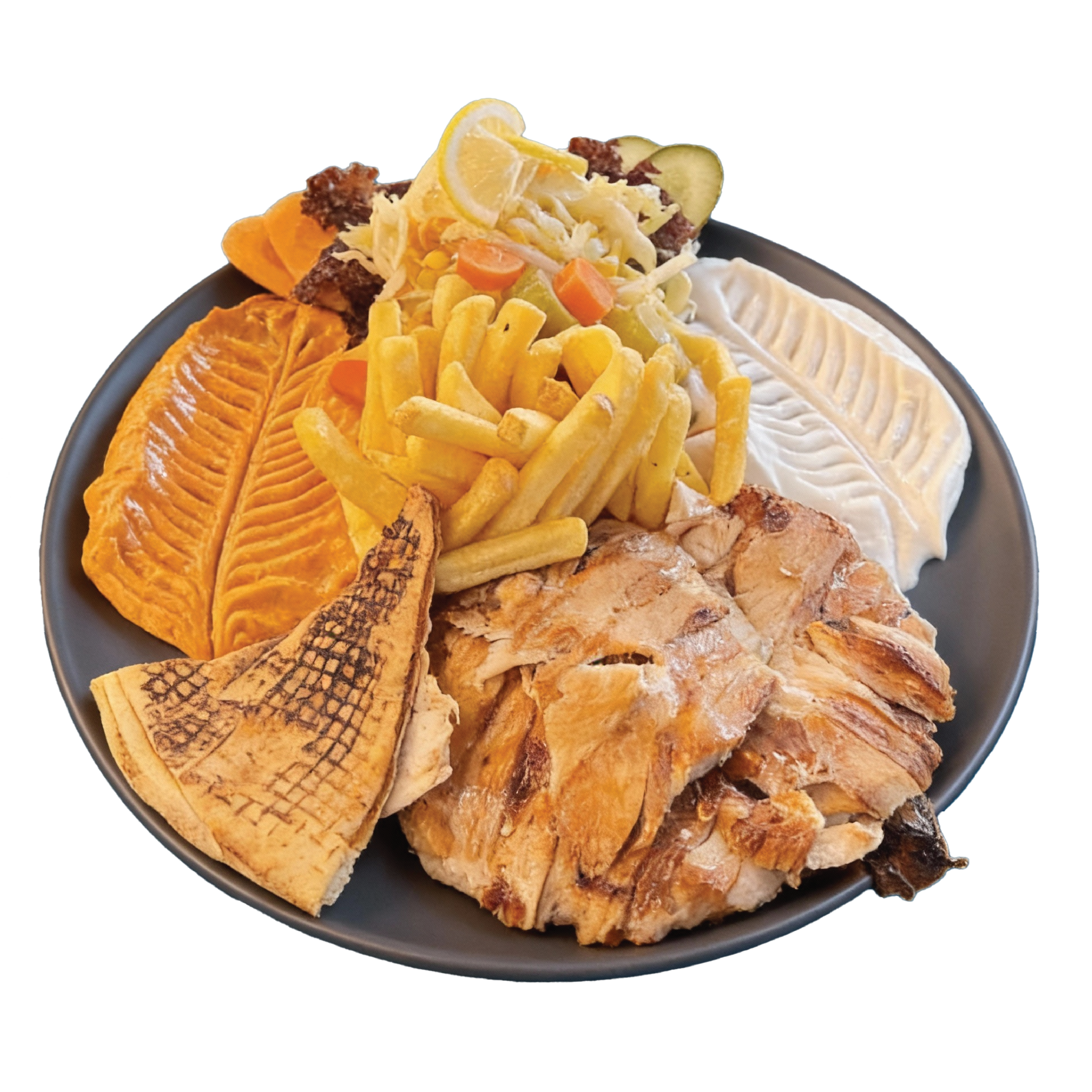 Hähnchen Shawarma Teller
