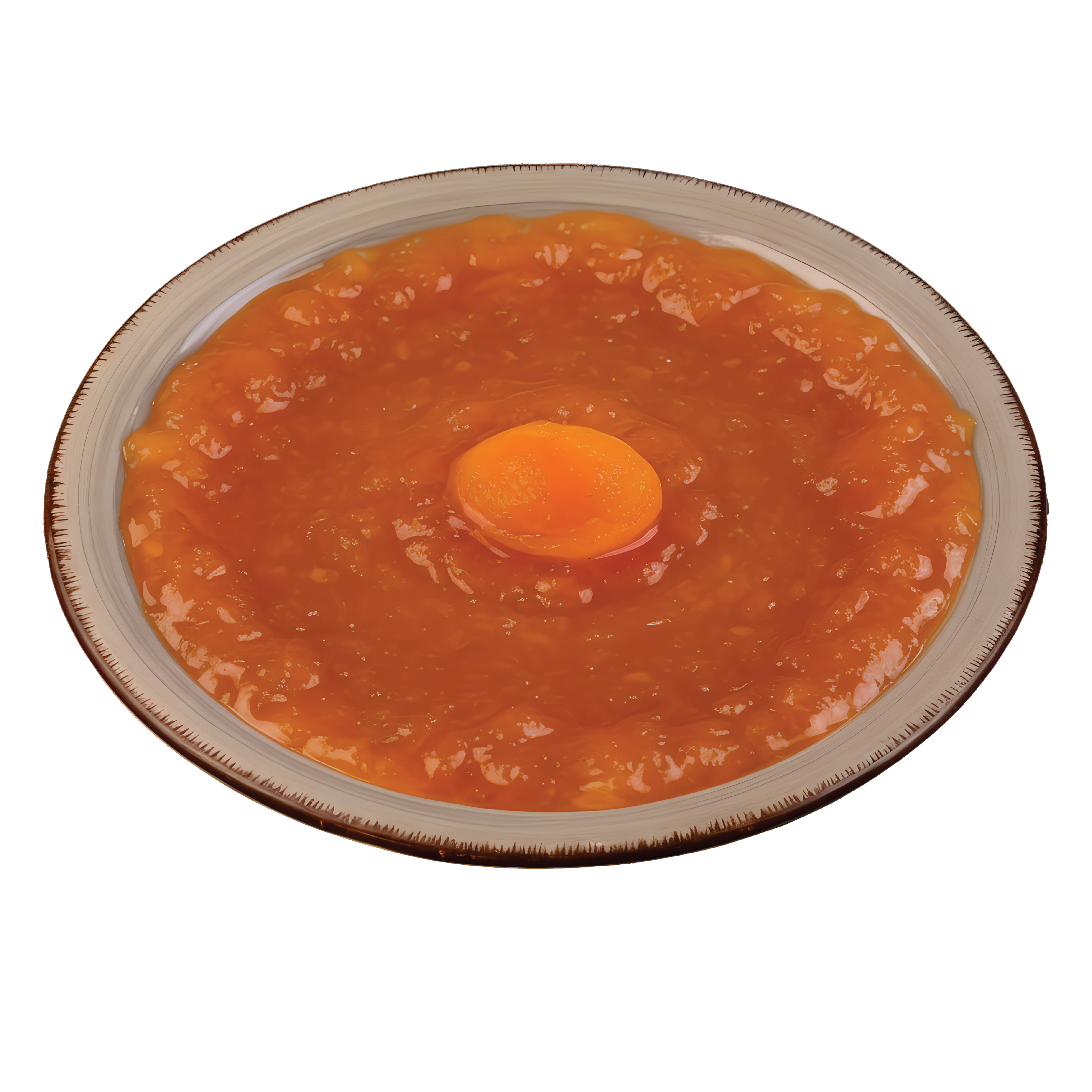 Aprikosen- oder Erdbeermarmelade